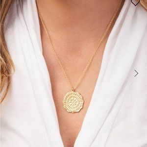 Gorjana Mosaic Coin Necklace